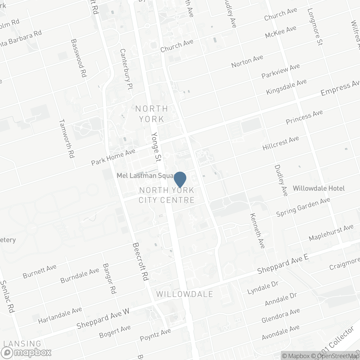 2203 - 21 HILLCREST AVENUE, Toronto, Ontario M2N 7K2